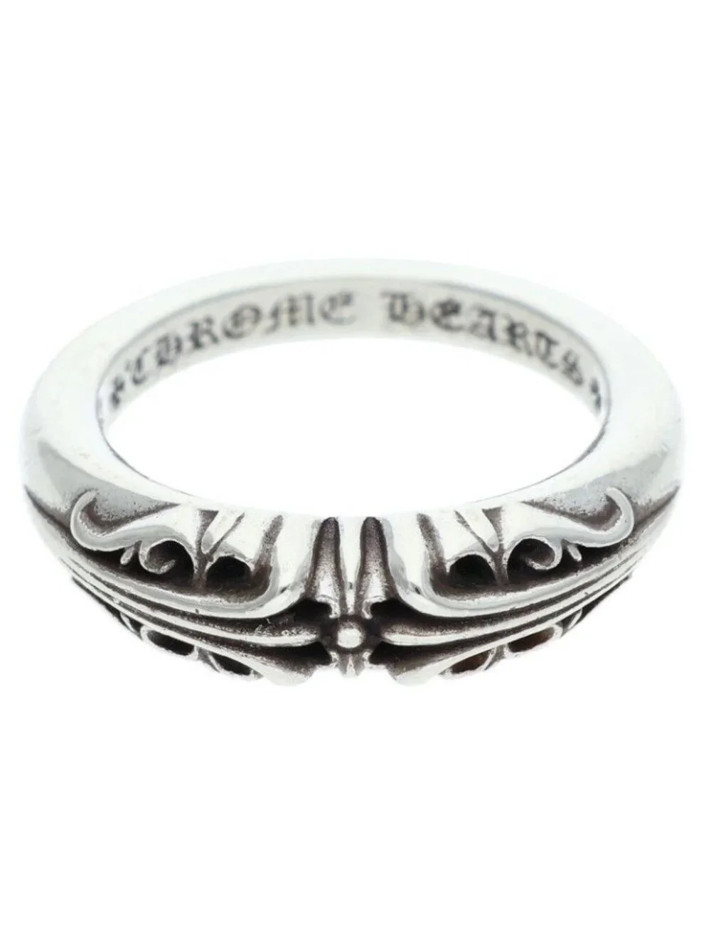 Chrome Hearts Baby Clsc Classic K&t Silver Ring